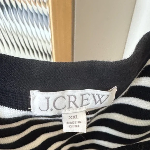 J. Crew Emilie Sweater Vest in Stripe - Picture 2 of 3